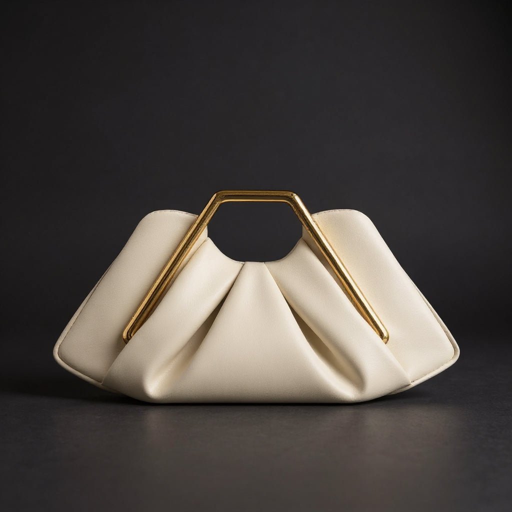 Evie - Elegant Ruched Clutch