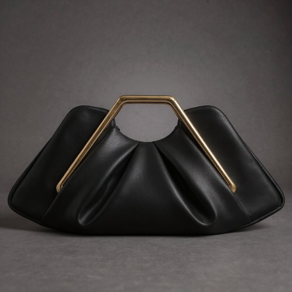 Evie - Elegant Ruched Clutch