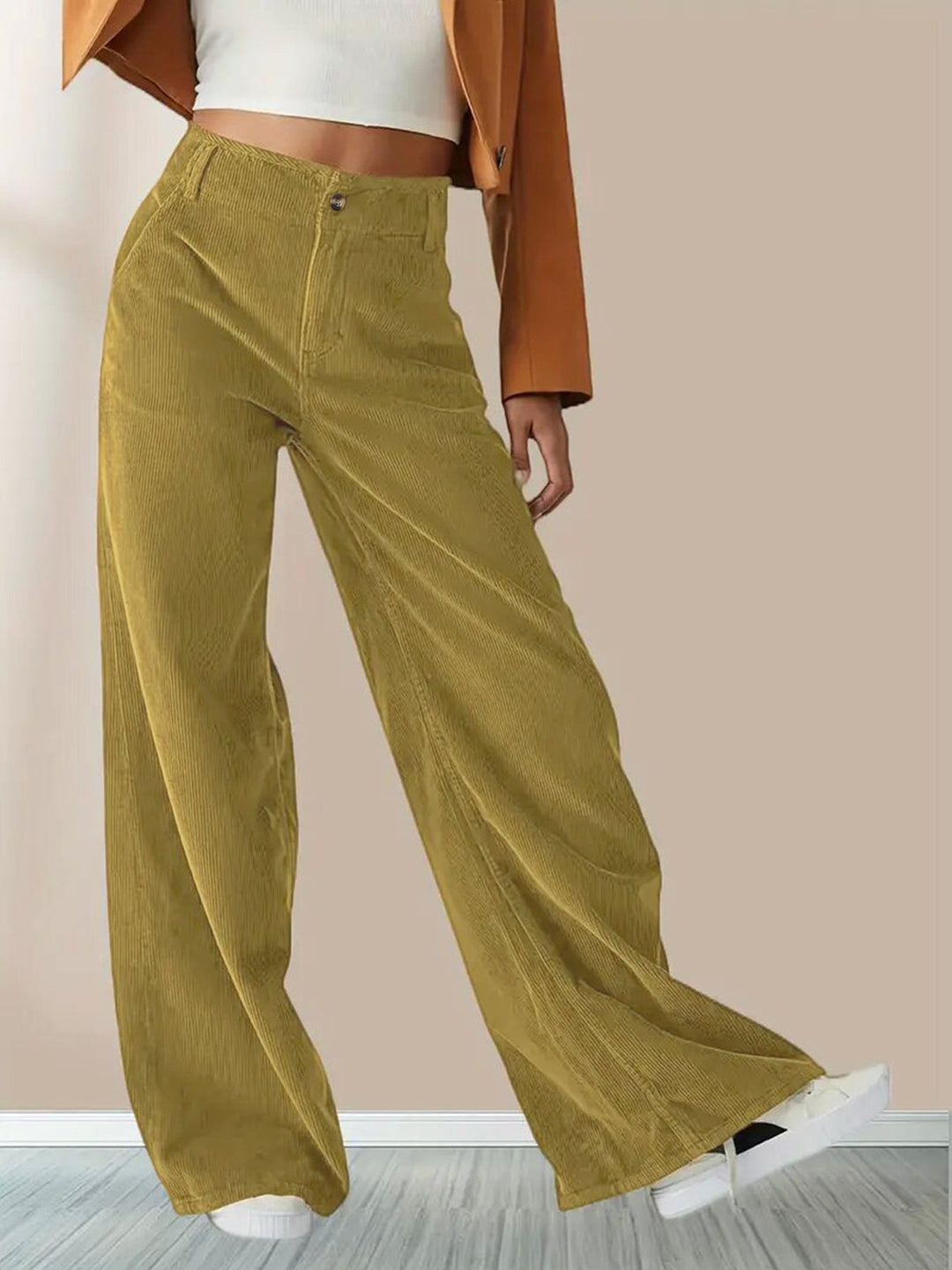 Nadine - Plush Wide-Leg Pants