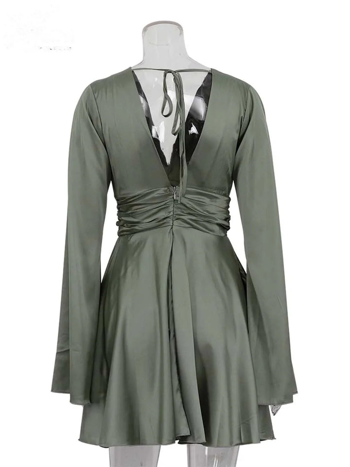 Amelia - Glimmering Silk Dress