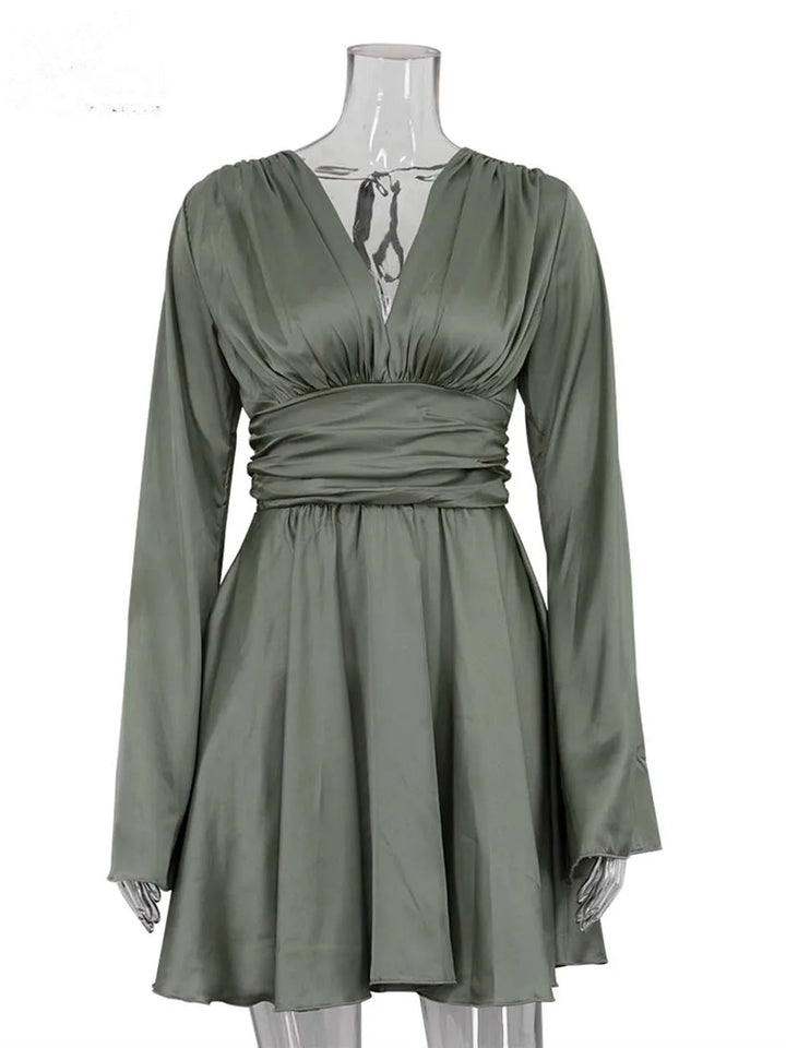 Amelia - Glimmering Silk Dress