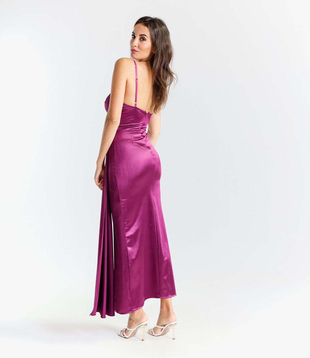 Gwendolyn - Silky Satin Dress