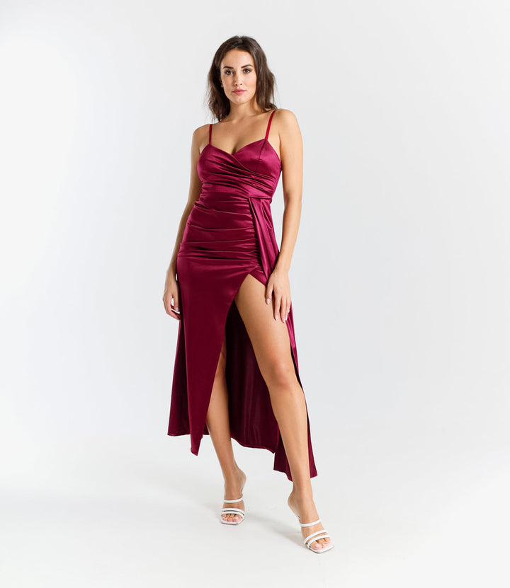 Gwendolyn - Silky Satin Dress