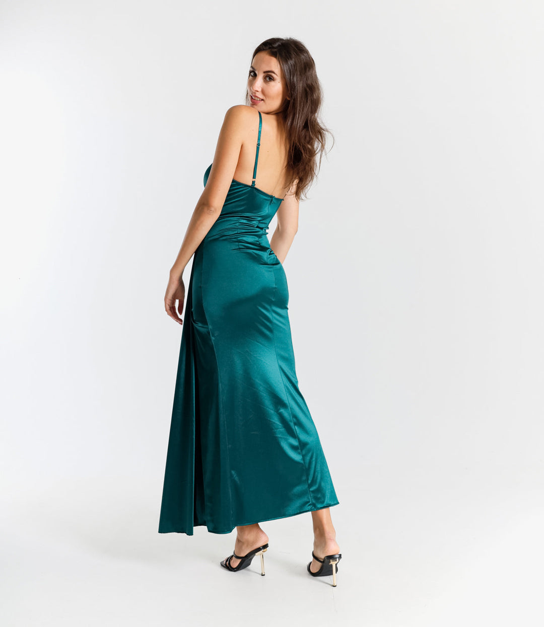 Gwendolyn - Silky Satin Dress