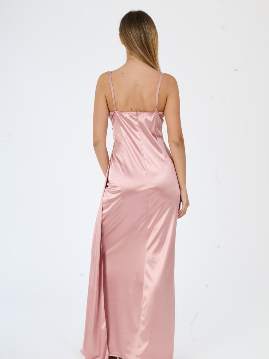Gwendolyn - Silky Satin Dress