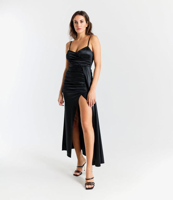 Gwendolyn - Silky Satin Dress