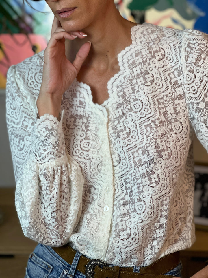 Miranda - Ethereal Lace Blouse