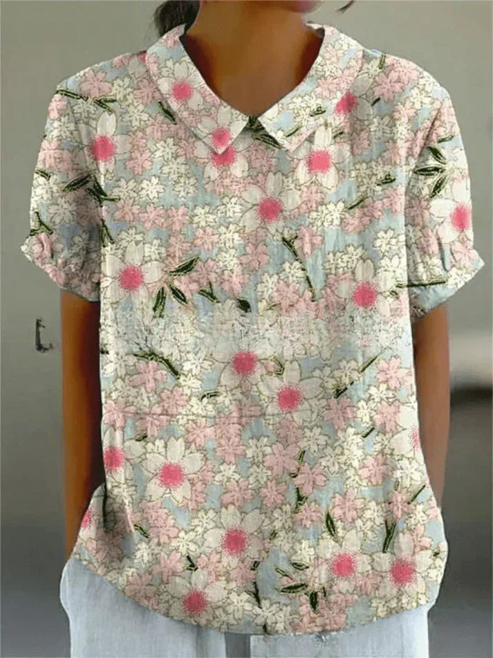 Naomi - Soft Floral Blouse
