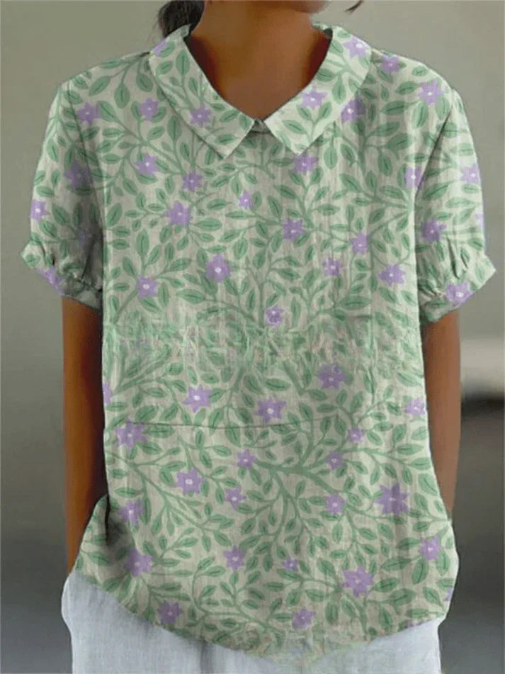 Naomi - Soft Floral Blouse