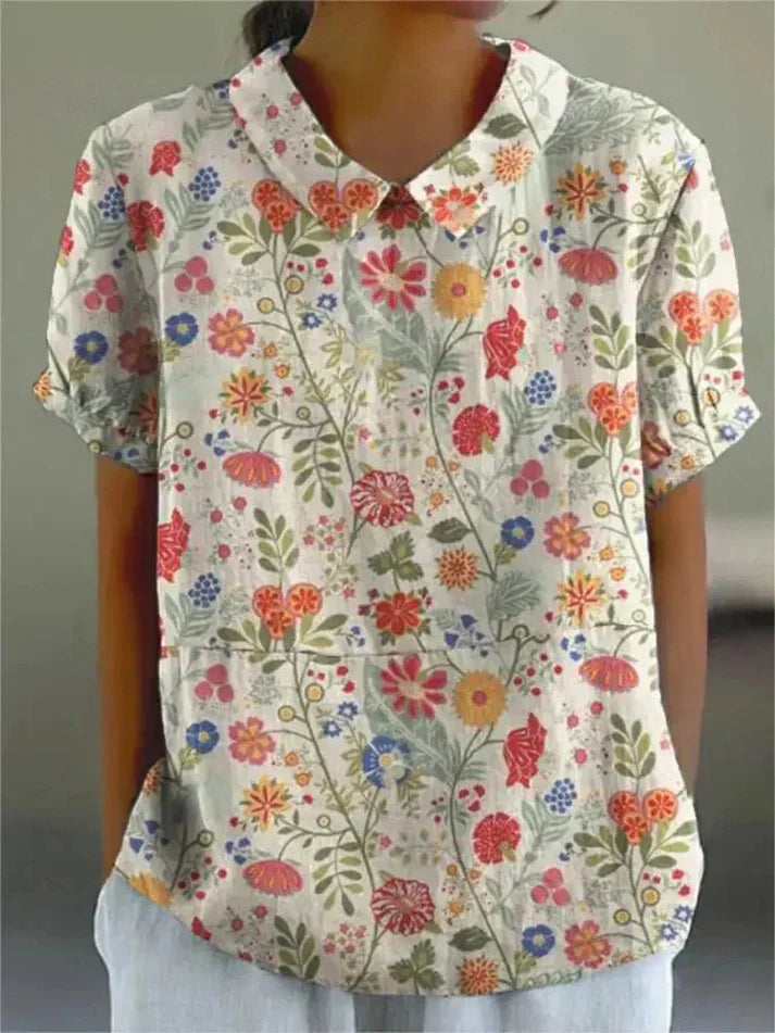 Naomi - Soft Floral Blouse