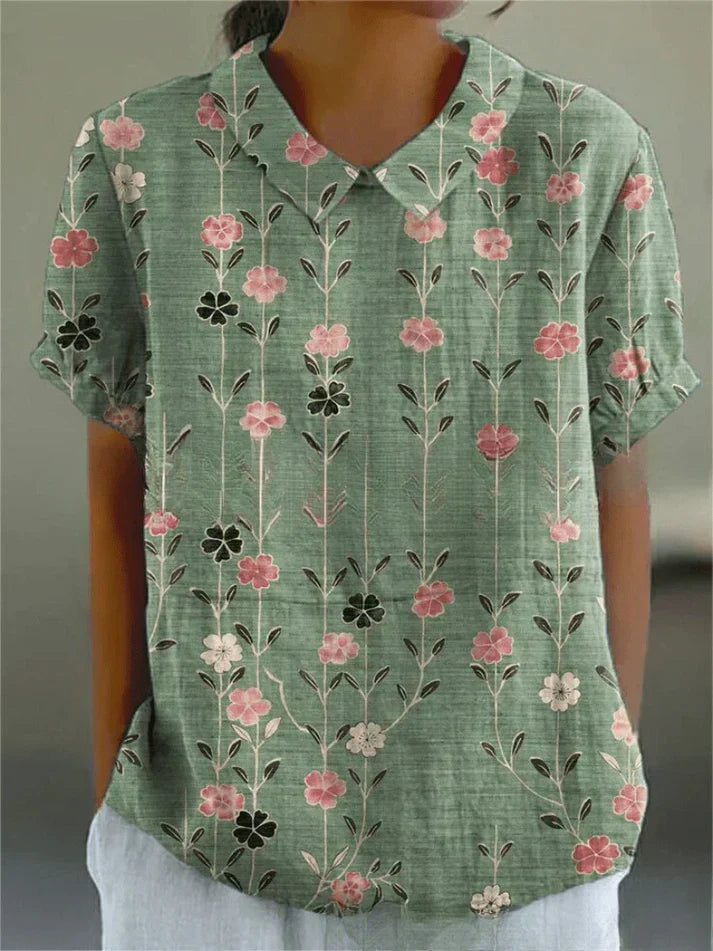 Naomi - Soft Floral Blouse