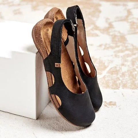 Melody - Soft Suede Slingbacks