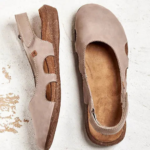 Melody - Soft Suede Slingbacks