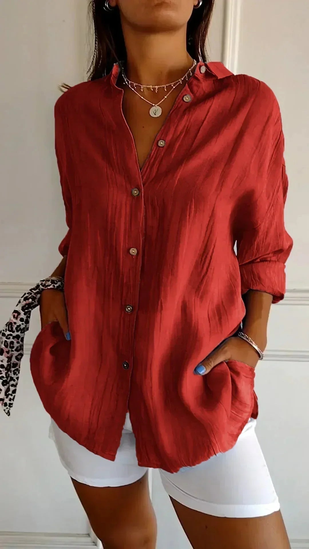 Ayla - Soft Cotton Blouse