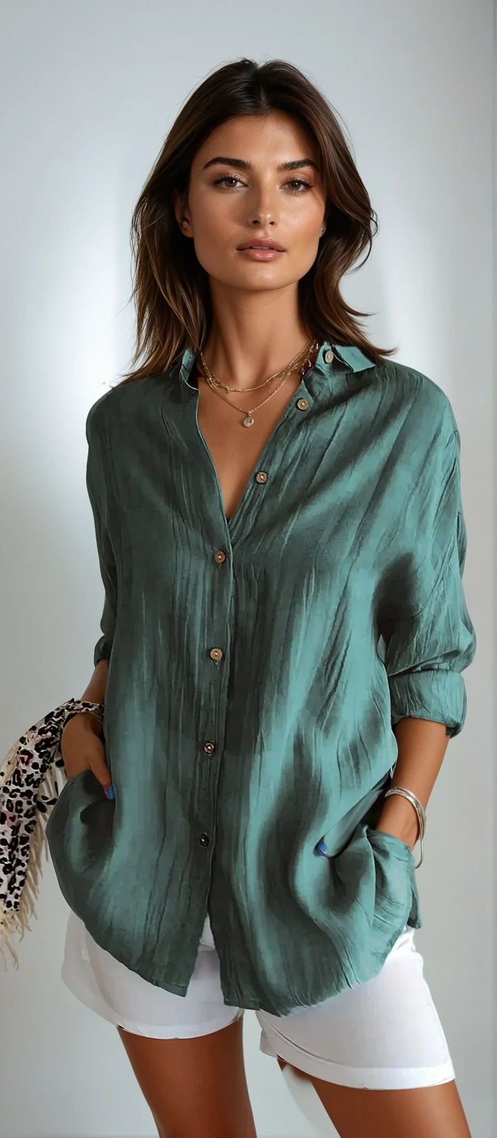 Ayla - Soft Cotton Blouse