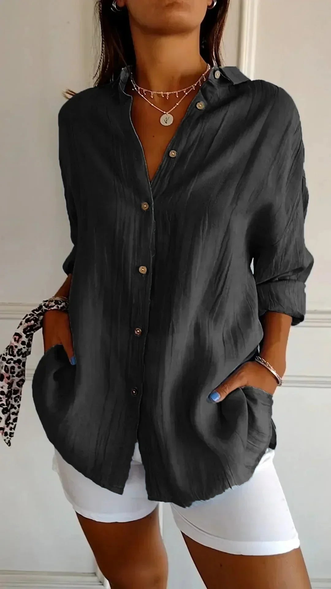 Ayla - Soft Cotton Blouse
