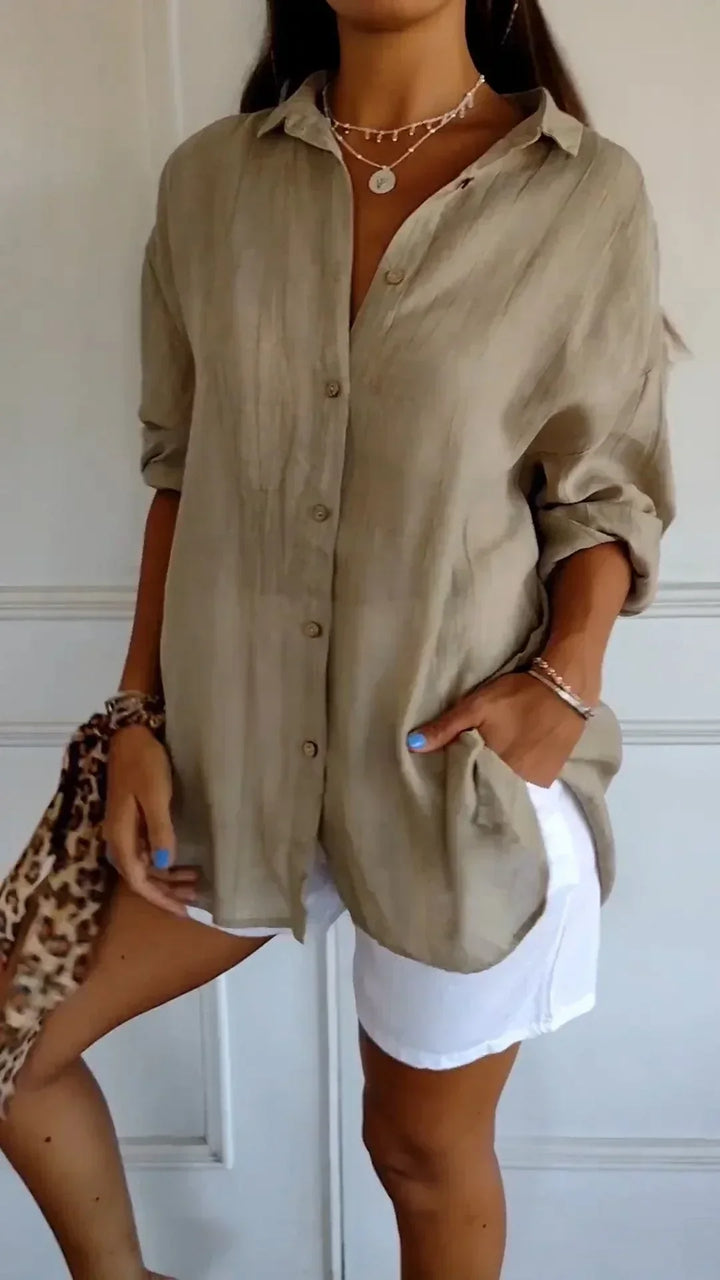 Ayla - Soft Cotton Blouse