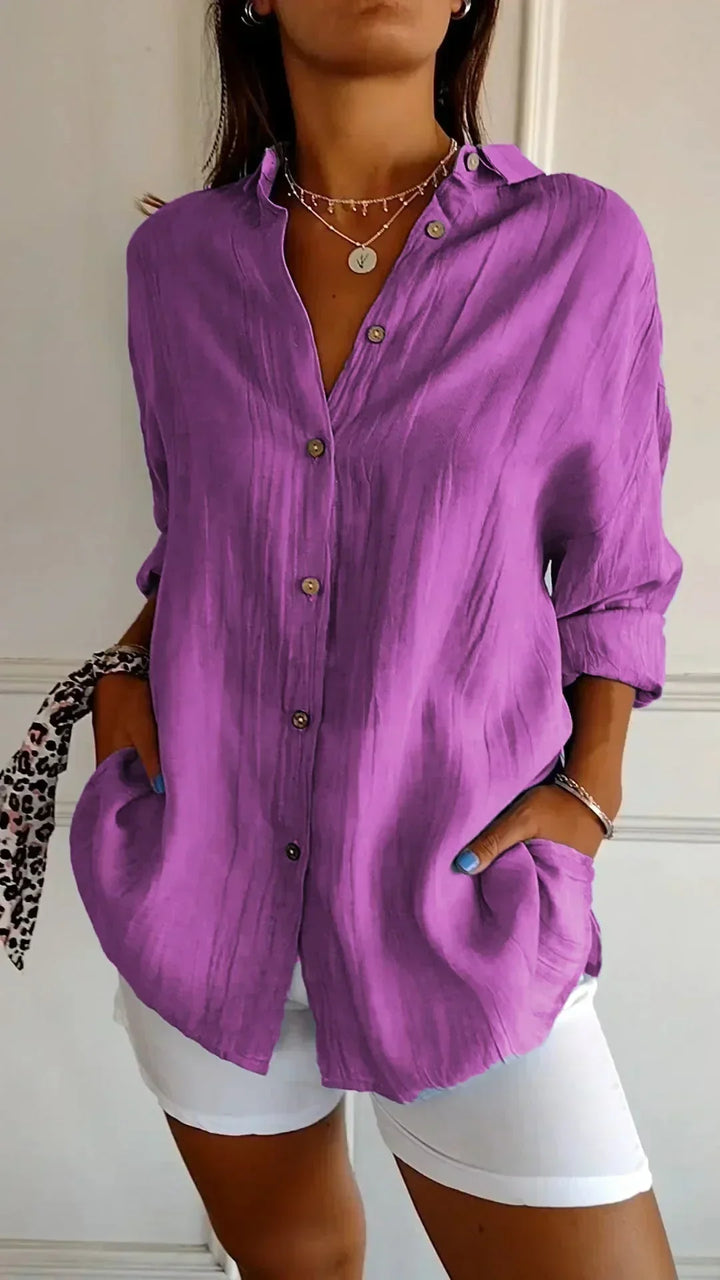 Ayla - Soft Cotton Blouse