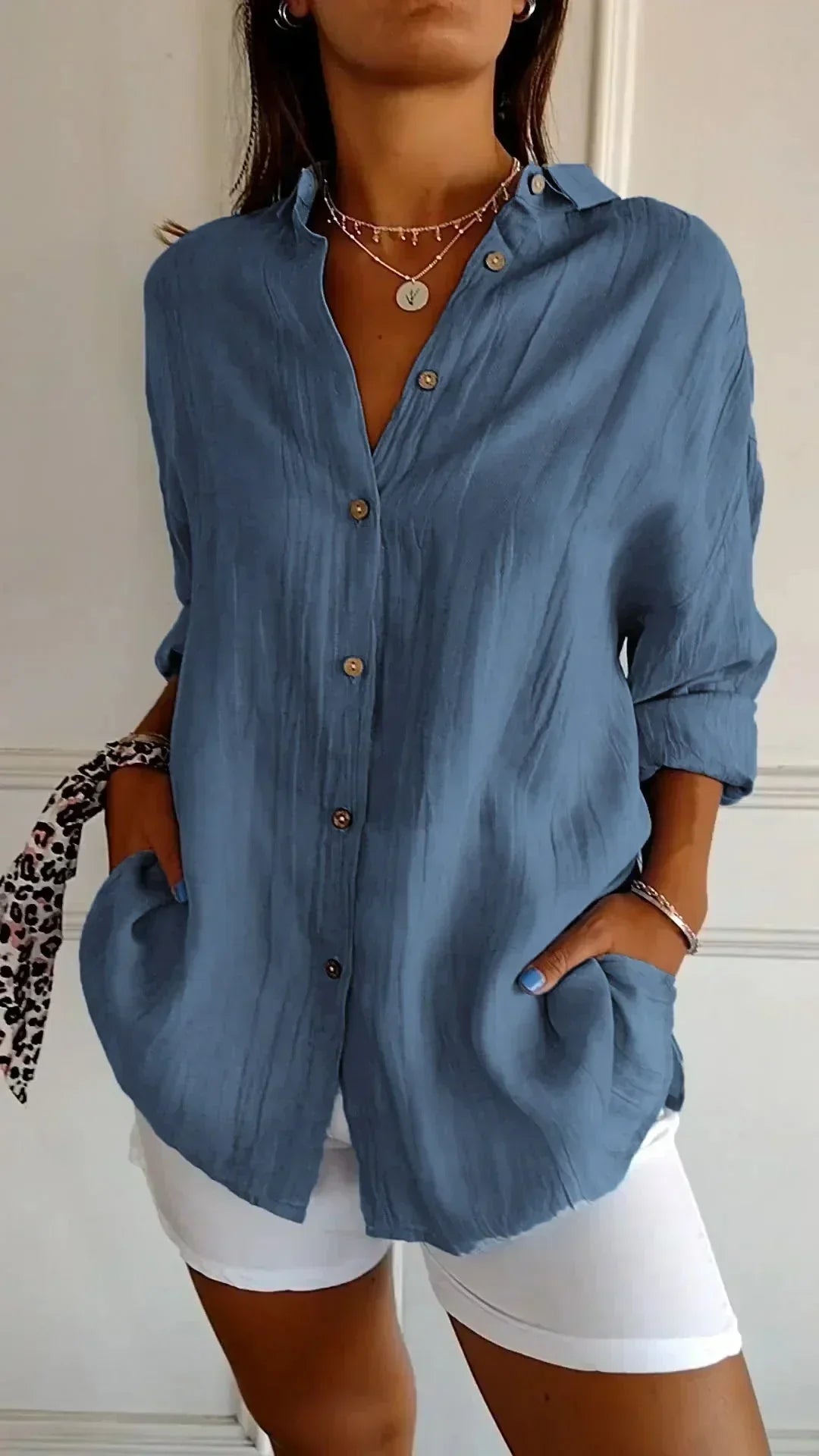 Ayla - Soft Cotton Blouse
