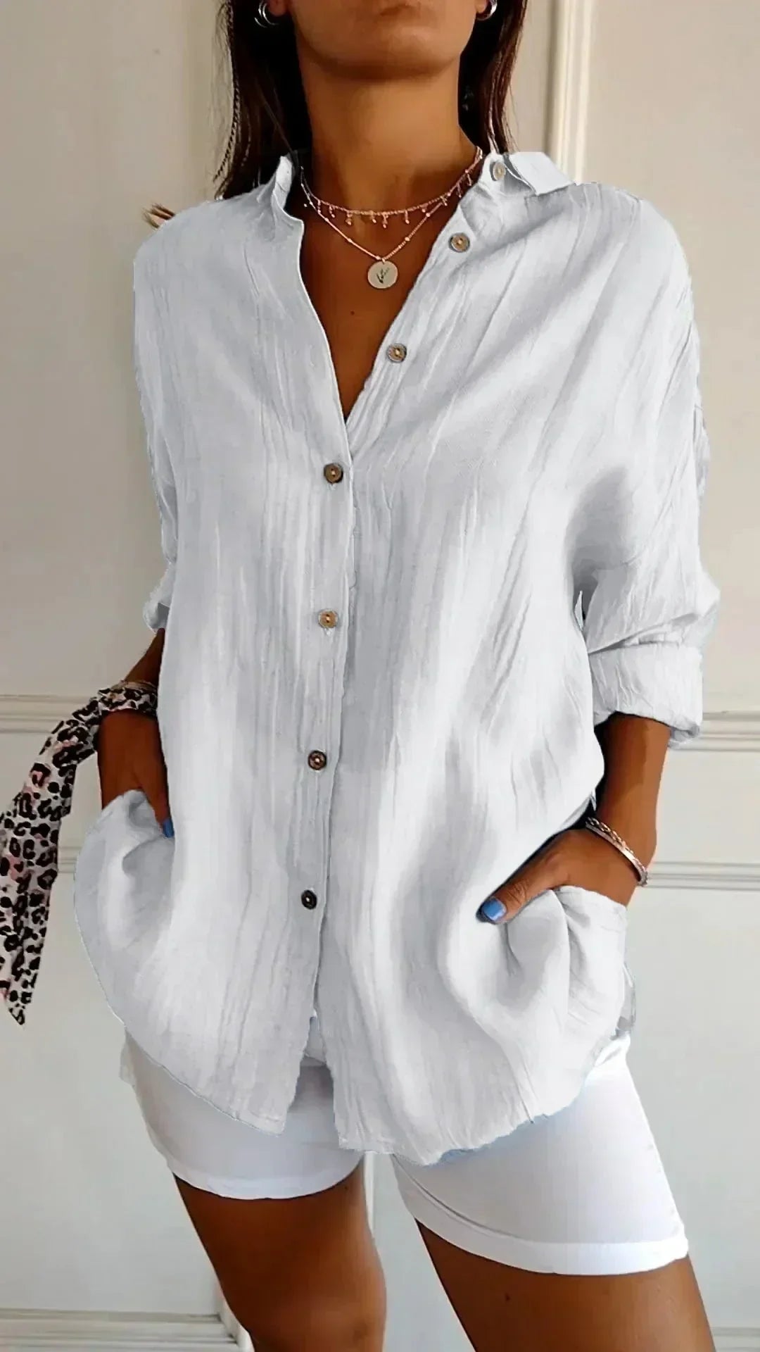 Ayla - Soft Cotton Blouse