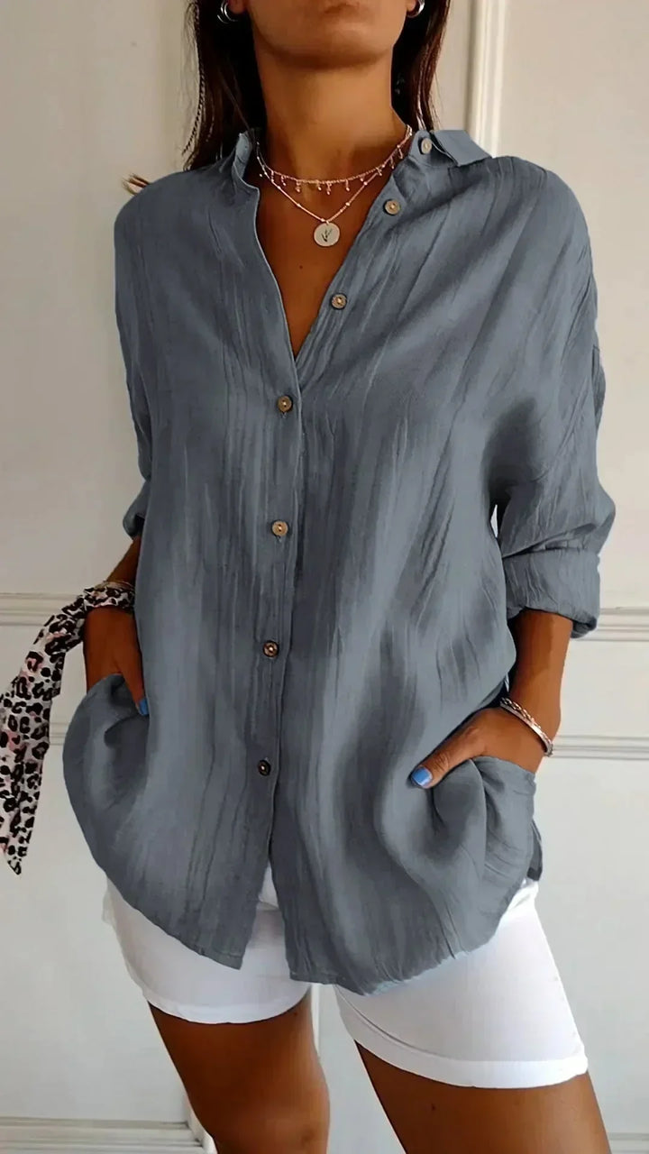 Ayla - Soft Cotton Blouse