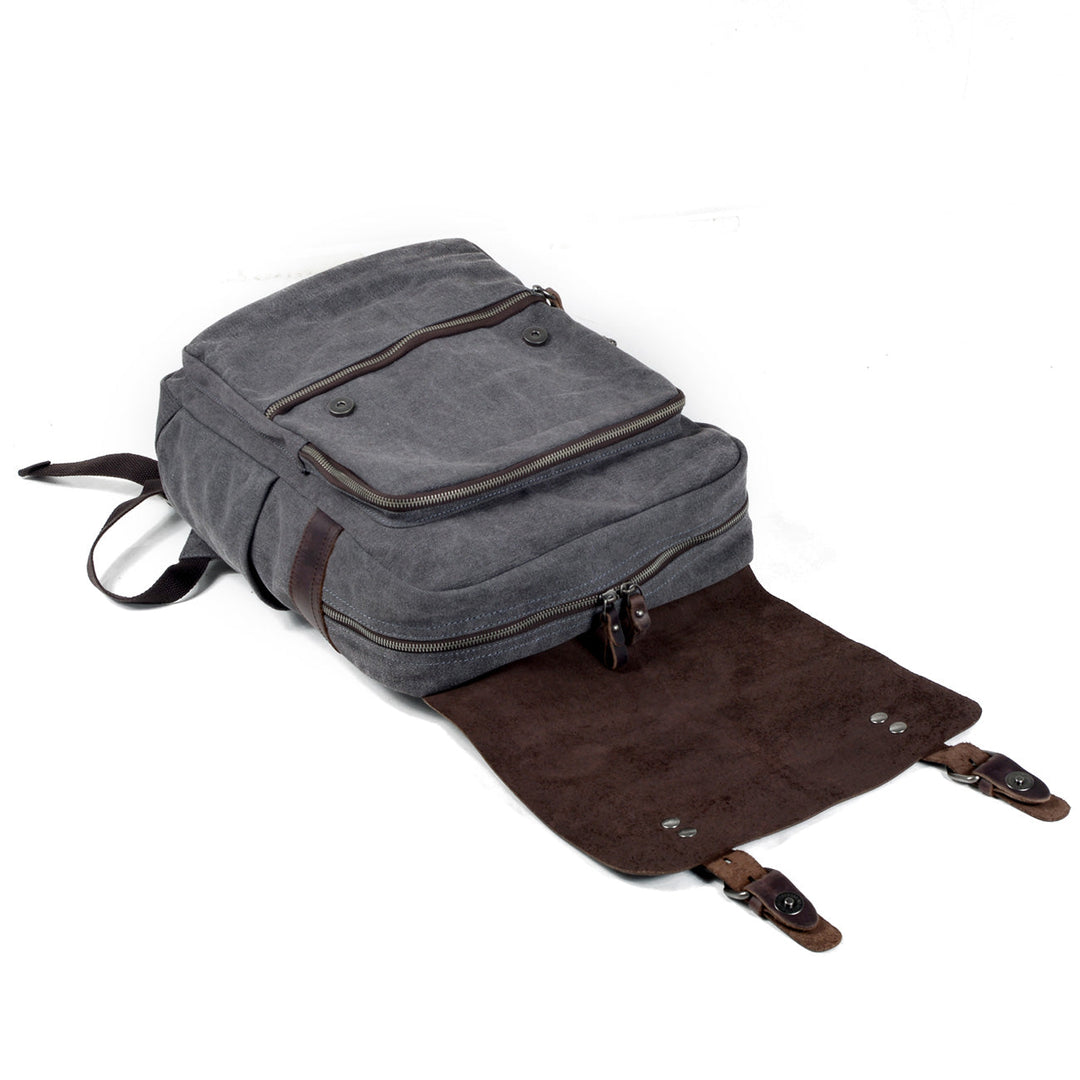 Gage - Rugged Canvas Backpack