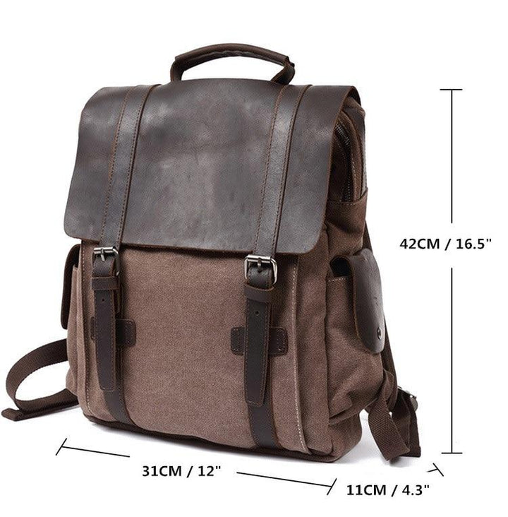 Jameson - Durable Canvas Backpack