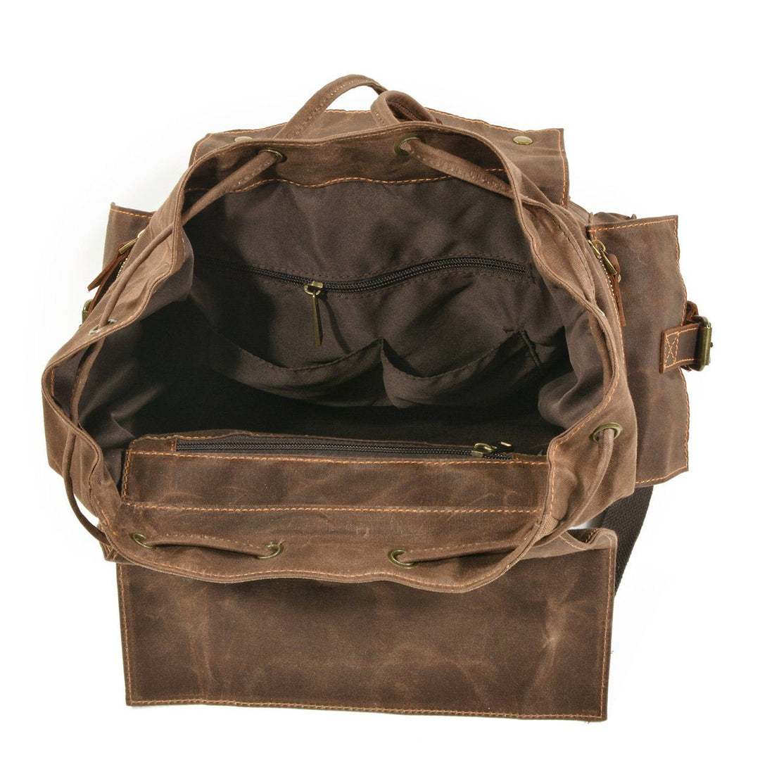 Clark - Rugged Canvas Backpack