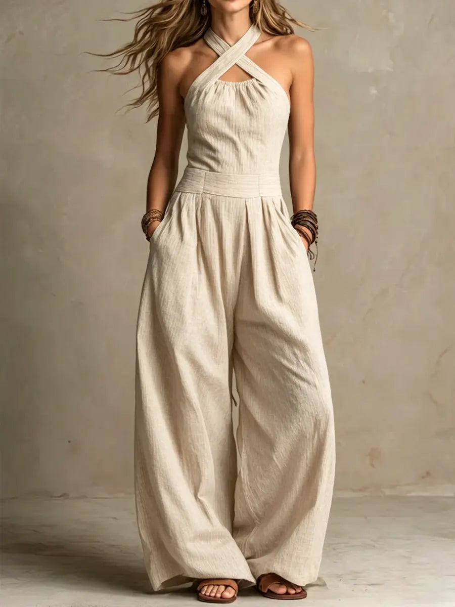 Marigold - Soft Linen Jumpsuit