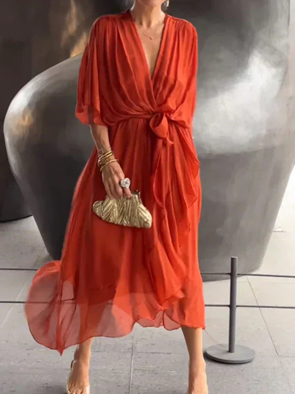 Zina - Dreamy Silk Dress