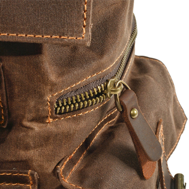 Clark - Rugged Canvas Backpack