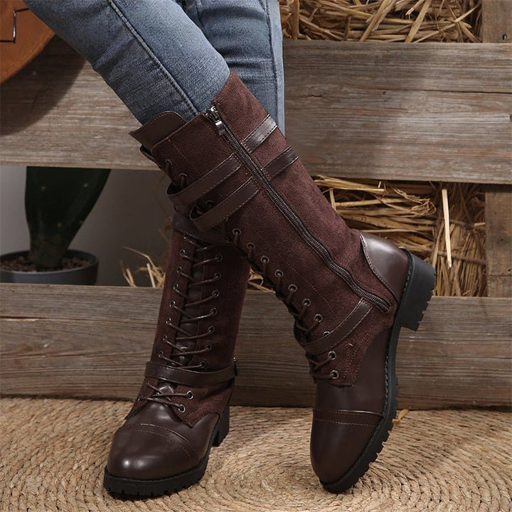 Xabrina - Sturdy Combat Boots