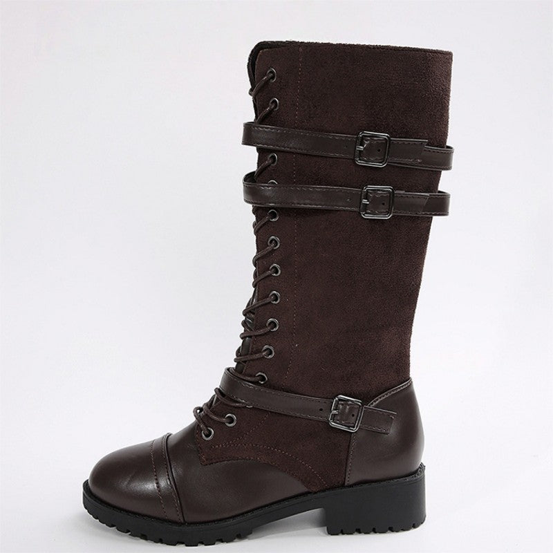 Xabrina - Sturdy Combat Boots