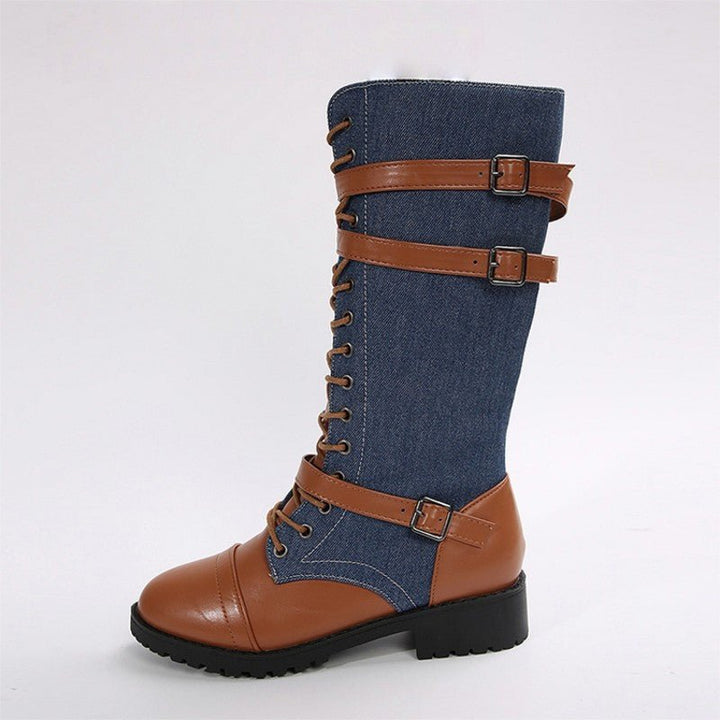 Xabrina - Sturdy Combat Boots