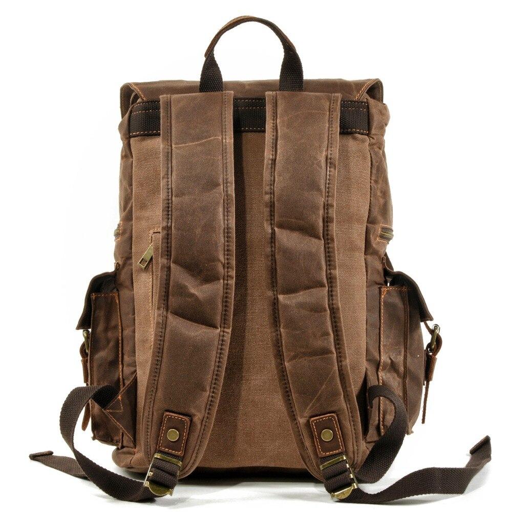 Clark - Rugged Canvas Backpack