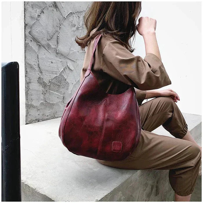 Gina - Relaxed Leather Tote