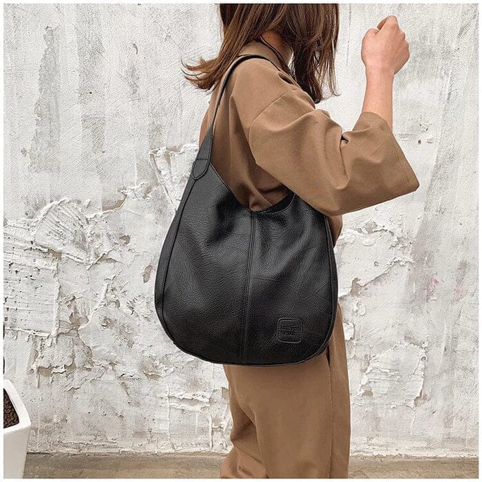 Gina - Relaxed Leather Tote