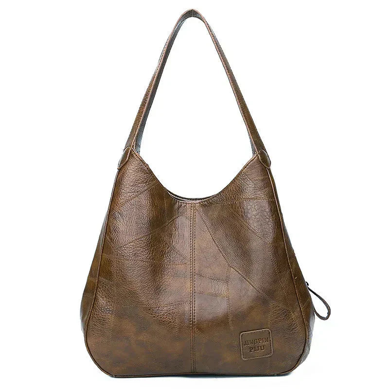 Gina - Relaxed Leather Tote