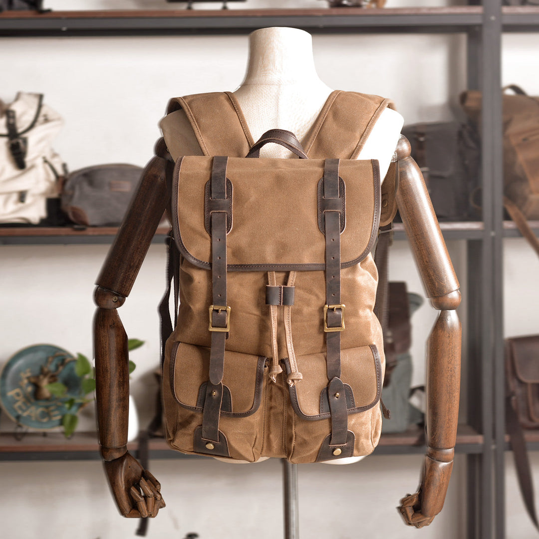 Irving - Sturdy Canvas Backpack