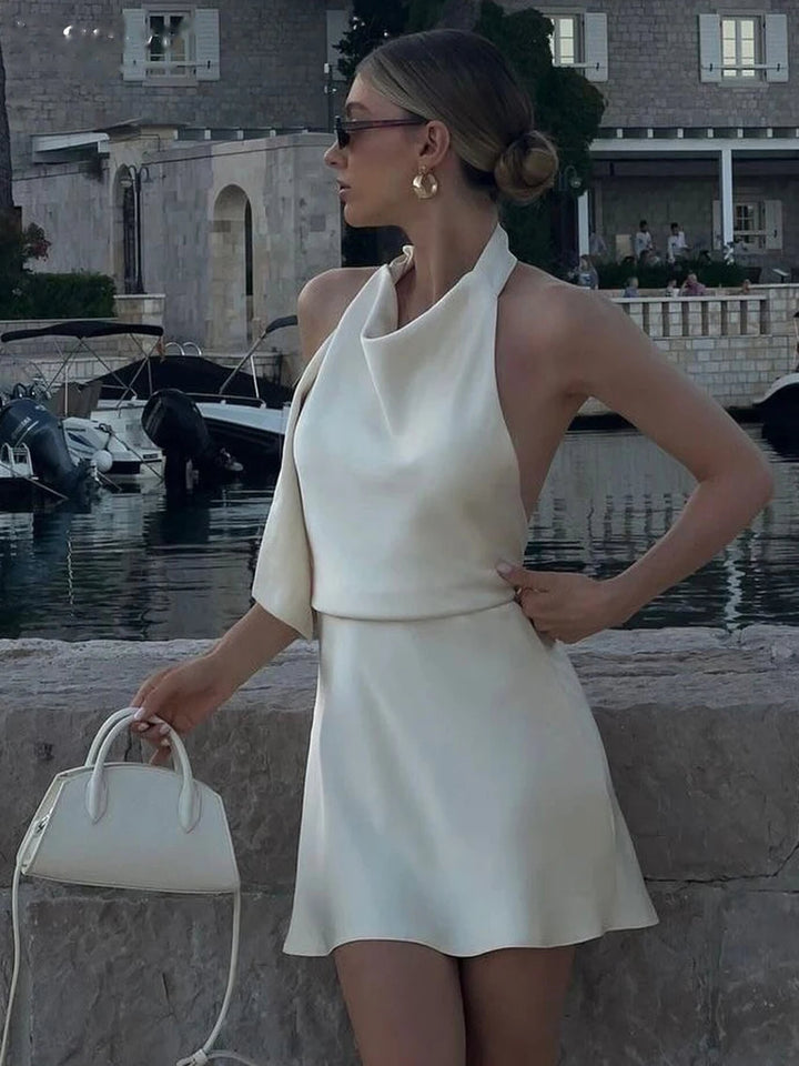 Annie - Sleek Silk Dress