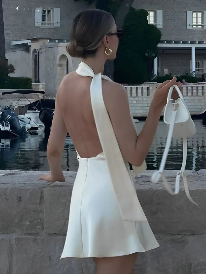 Annie - Sleek Silk Dress