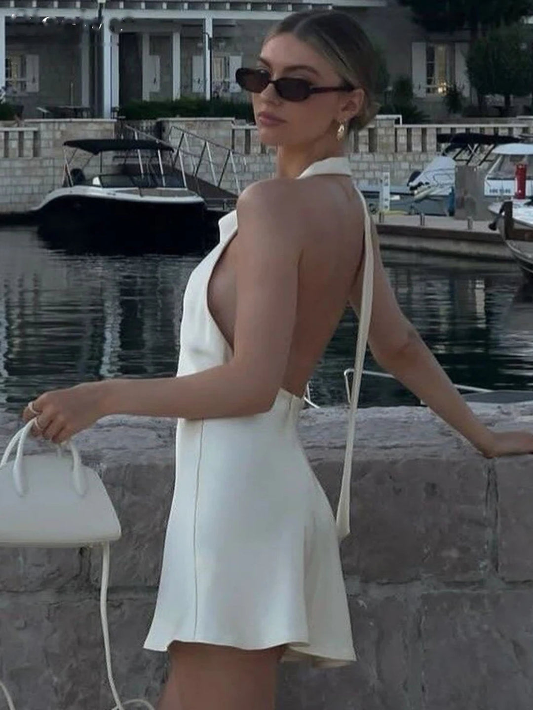 Annie - Sleek Silk Dress